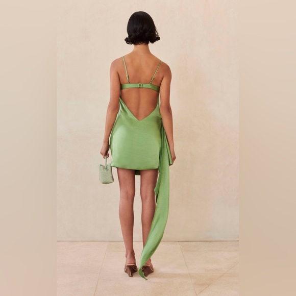 New* Cult Gaia Giada Dress Size Medium (Flawed) - Picture 2 of 10